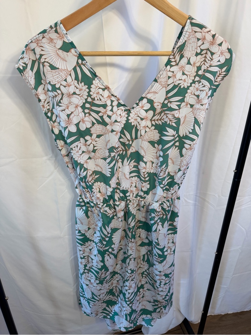 Bar III Green Lined Dress